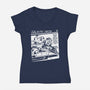 Galactic Youth-Womens-V-Neck-Tee-CappO