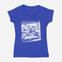 Galactic Youth-Womens-V-Neck-Tee-CappO