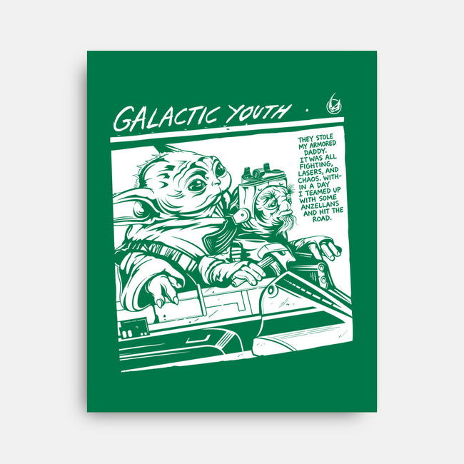 Galactic Youth-None-Stretched-Canvas-CappO