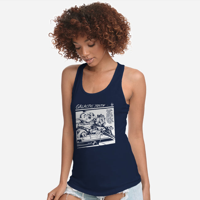 Galactic Youth-Womens-Racerback-Tank-CappO