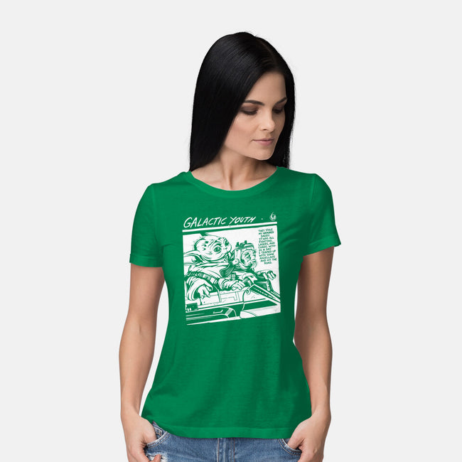 Galactic Youth-Womens-Basic-Tee-CappO