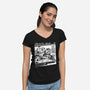 Galactic Youth-Womens-V-Neck-Tee-CappO