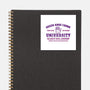 Queen Anne Chonk University-None-Glossy-Sticker-kg07