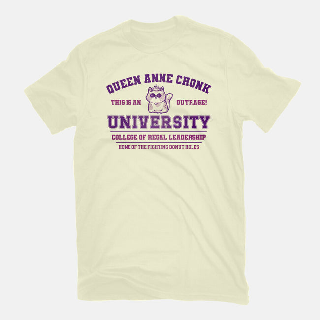 Queen Anne Chonk University-Mens-Basic-Tee-kg07