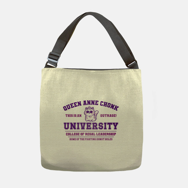Queen Anne Chonk University-None-Adjustable Tote-Bag-kg07