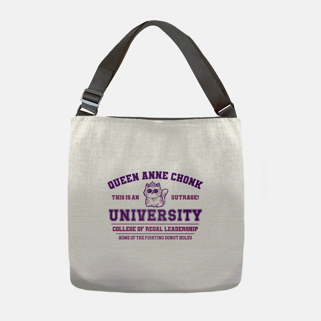 Queen Anne Chonk University-None-Adjustable Tote-Bag-kg07