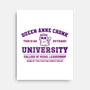 Queen Anne Chonk University-None-Stretched-Canvas-kg07