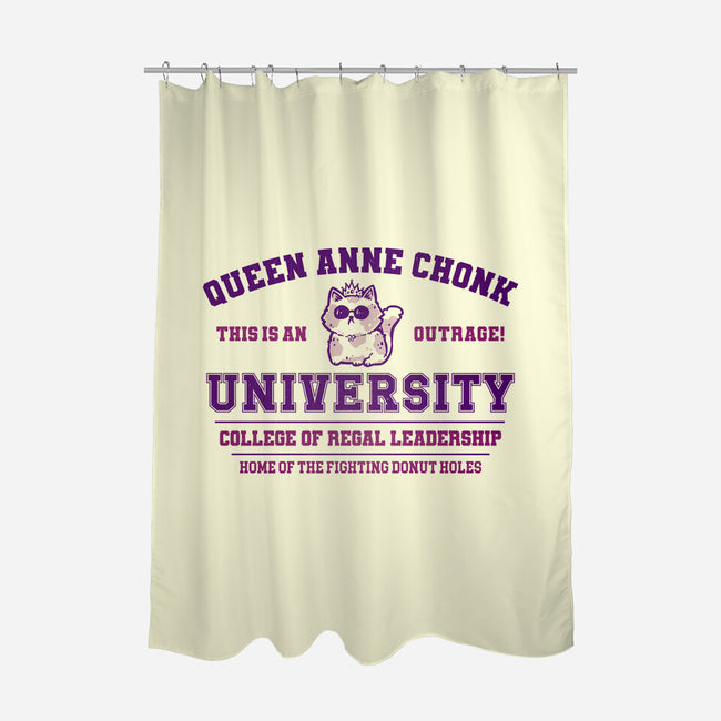 Queen Anne Chonk University-None-Polyester-Shower Curtain-kg07