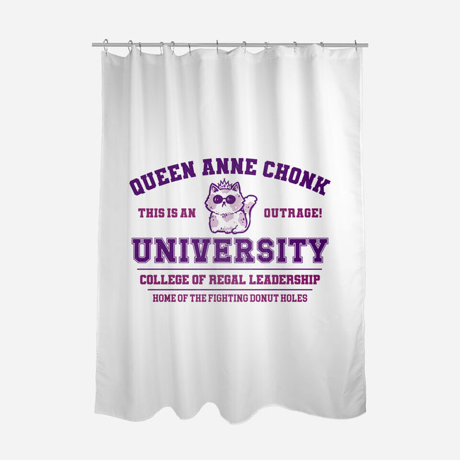 Queen Anne Chonk University-None-Polyester-Shower Curtain-kg07