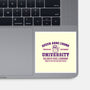 Queen Anne Chonk University-None-Glossy-Sticker-kg07