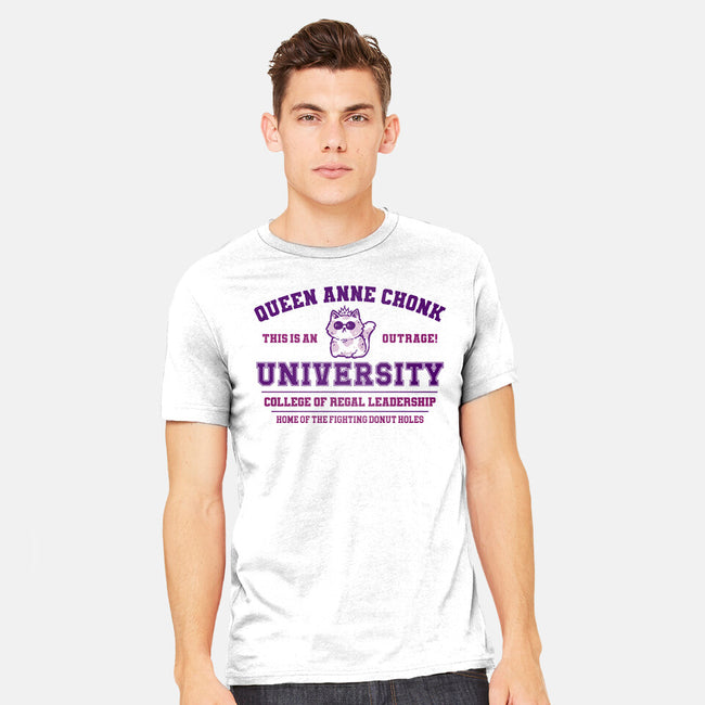 Queen Anne Chonk University-Mens-Heavyweight-Tee-kg07