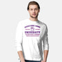 Queen Anne Chonk University-Mens-Long Sleeved-Tee-kg07
