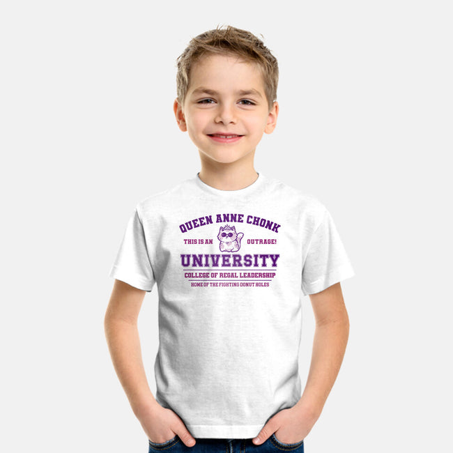 Queen Anne Chonk University-Youth-Basic-Tee-kg07