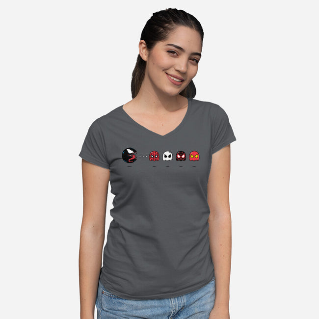 Pac-Symbiote-Womens-V-Neck-Tee-krisren28