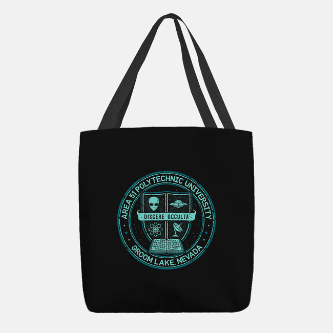 Area 51 University-None-Basic Tote-Bag-retrodivision