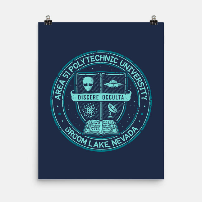 Area 51 University-None-Matte-Poster-retrodivision