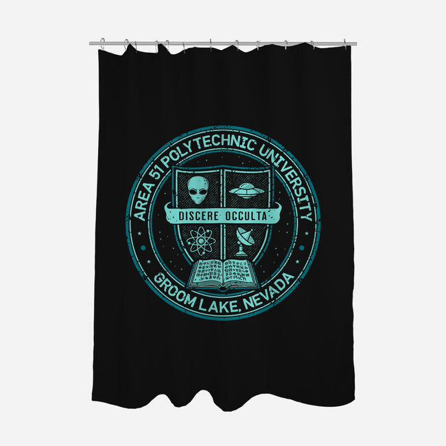Area 51 University-None-Polyester-Shower Curtain-retrodivision