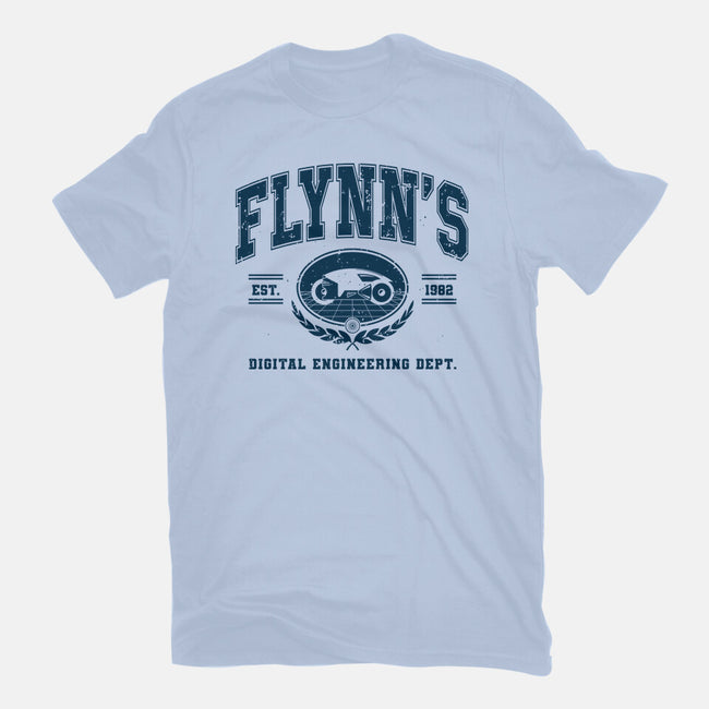 Flynn's Engineering Dept-Mens-Heavyweight-Tee-retrodivision
