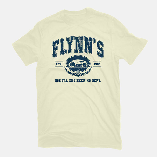 Flynn's Engineering Dept-Mens-Basic-Tee-retrodivision