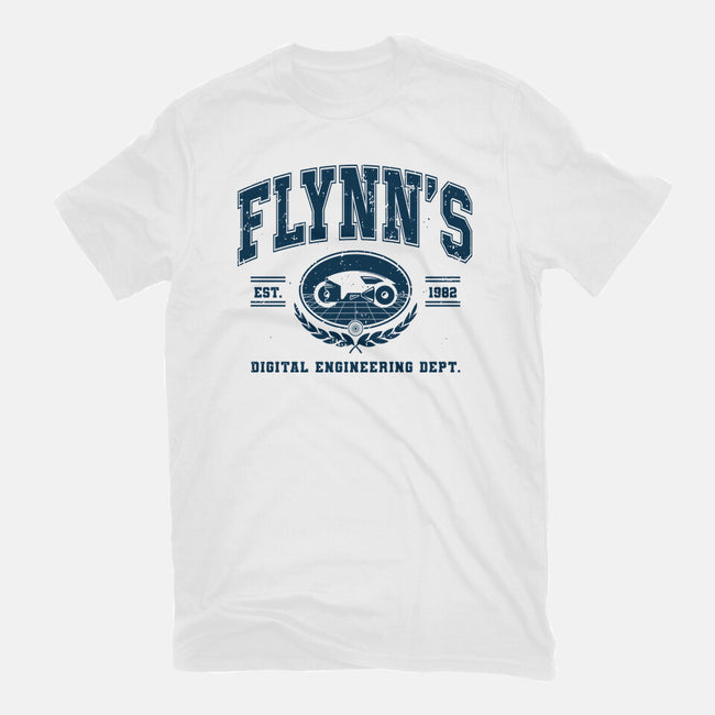 Flynn's Engineering Dept-Mens-Heavyweight-Tee-retrodivision