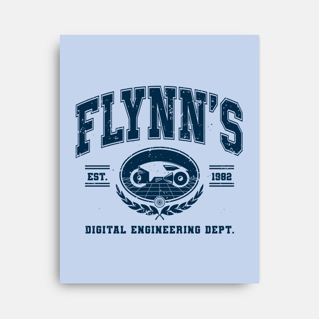 Flynn's Engineering Dept-None-Stretched-Canvas-retrodivision