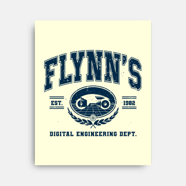 Flynn's Engineering Dept-None-Stretched-Canvas-retrodivision