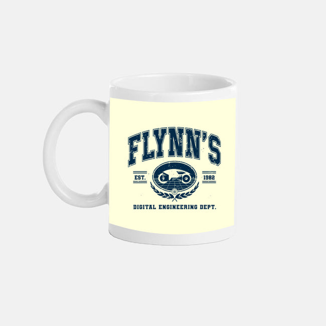 Flynn's Engineering Dept-None-Mug-Drinkware-retrodivision