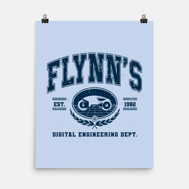 Flynn's Engineering Dept-None-Matte-Poster-retrodivision