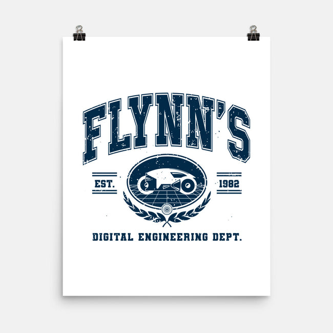 Flynn's Engineering Dept-None-Matte-Poster-retrodivision