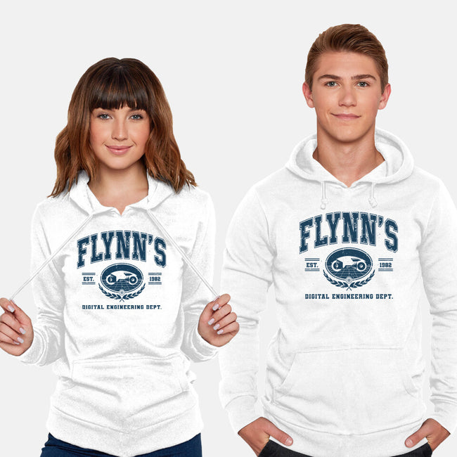 Flynn's Engineering Dept-Unisex-Pullover-Sweatshirt-retrodivision