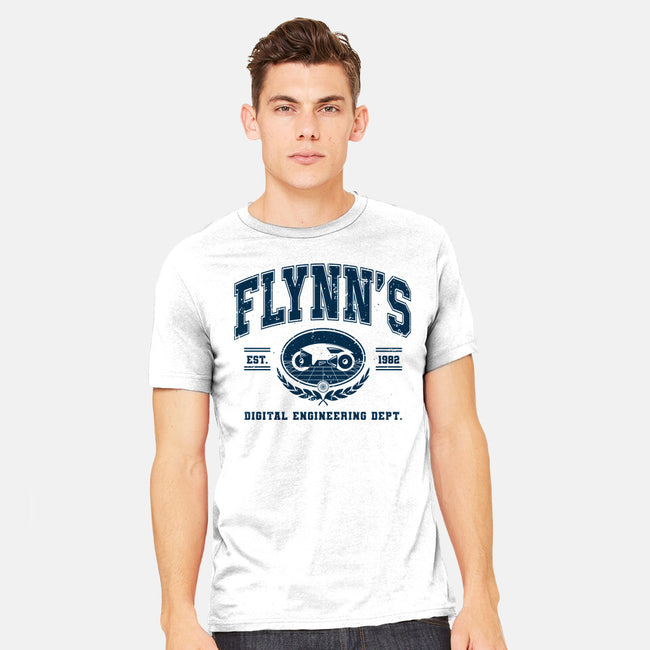 Flynn's Engineering Dept-Mens-Heavyweight-Tee-retrodivision