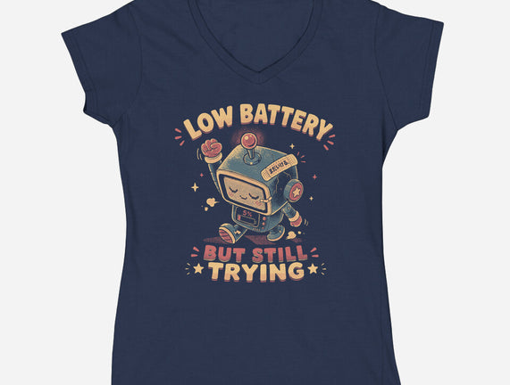 Low Battery But Still Trying