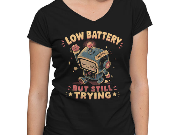 Low Battery But Still Trying