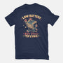 Low Battery But Still Trying-Mens-Basic-Tee-naomori
