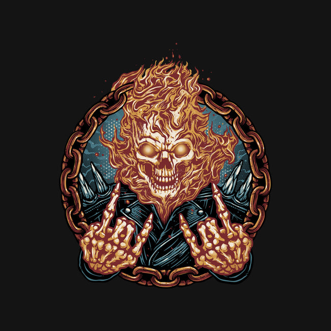 Rider From Hell-Unisex-Crew Neck-Sweatshirt-glitchygorilla