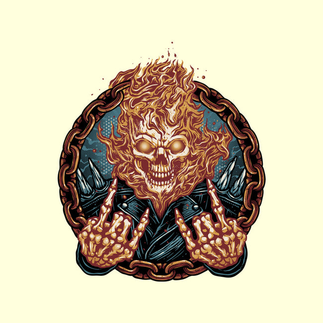 Rider From Hell-None-Glossy-Sticker-glitchygorilla