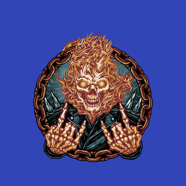 Rider From Hell-Youth-Crew Neck-Sweatshirt-glitchygorilla
