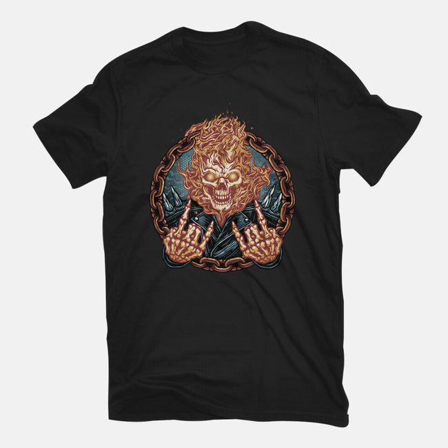 Rider From Hell-Mens-Premium-Tee-glitchygorilla