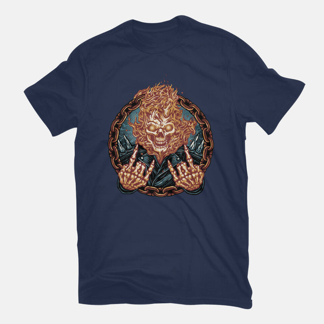 Rider From Hell-Mens-Premium-Tee-glitchygorilla