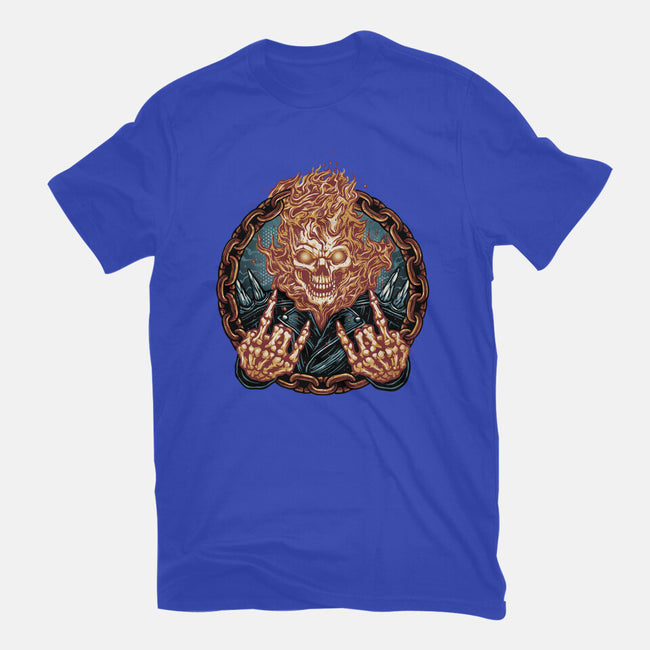 Rider From Hell-Mens-Premium-Tee-glitchygorilla