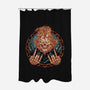 Rider From Hell-None-Polyester-Shower Curtain-glitchygorilla