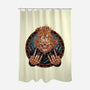 Rider From Hell-None-Polyester-Shower Curtain-glitchygorilla