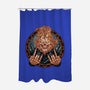 Rider From Hell-None-Polyester-Shower Curtain-glitchygorilla