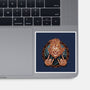 Rider From Hell-None-Glossy-Sticker-glitchygorilla