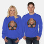 Rider From Hell-Unisex-Crew Neck-Sweatshirt-glitchygorilla