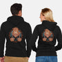 Rider From Hell-Unisex-Zip-Up-Sweatshirt-glitchygorilla