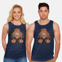 Rider From Hell-Unisex-Basic-Tank-glitchygorilla