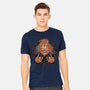Rider From Hell-Mens-Heavyweight-Tee-glitchygorilla