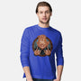 Rider From Hell-Mens-Long Sleeved-Tee-glitchygorilla