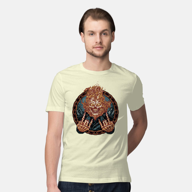 Rider From Hell-Mens-Premium-Tee-glitchygorilla